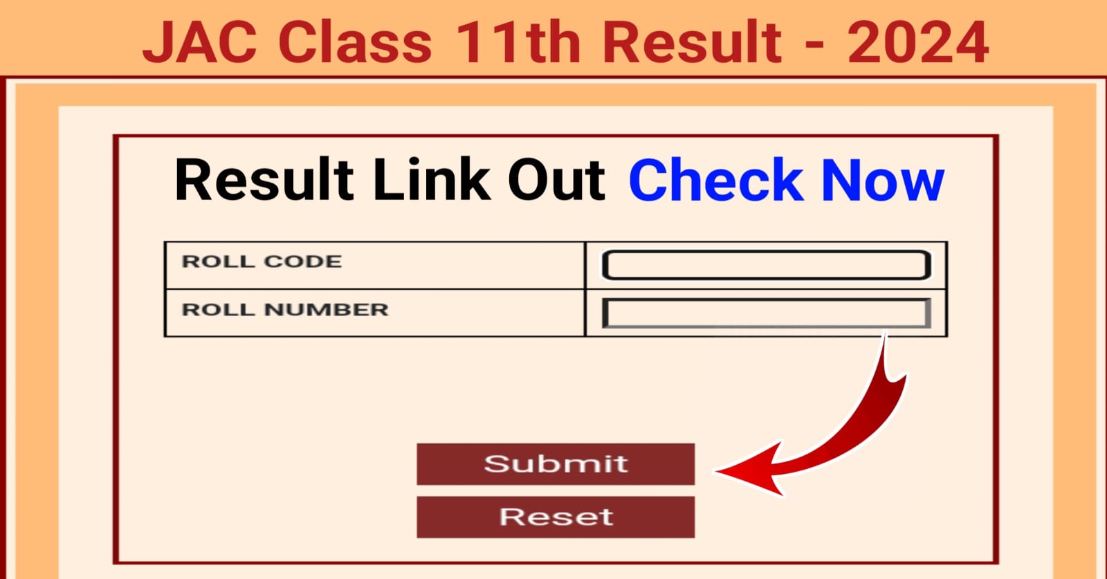 JAC Class 11th Result 2024 - Link Out (Check Now)